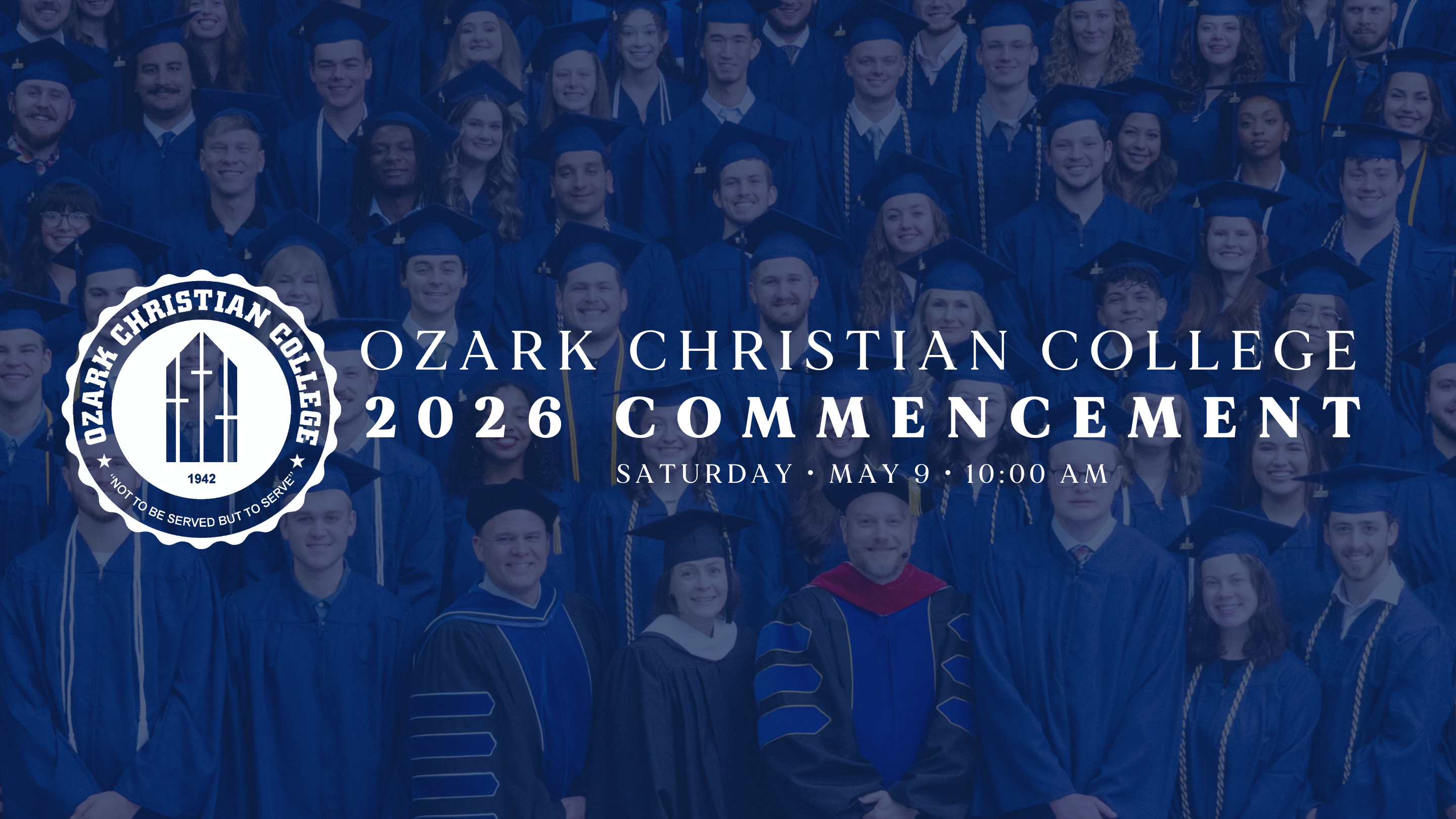 Commencement 2026 Announcement Slide 1