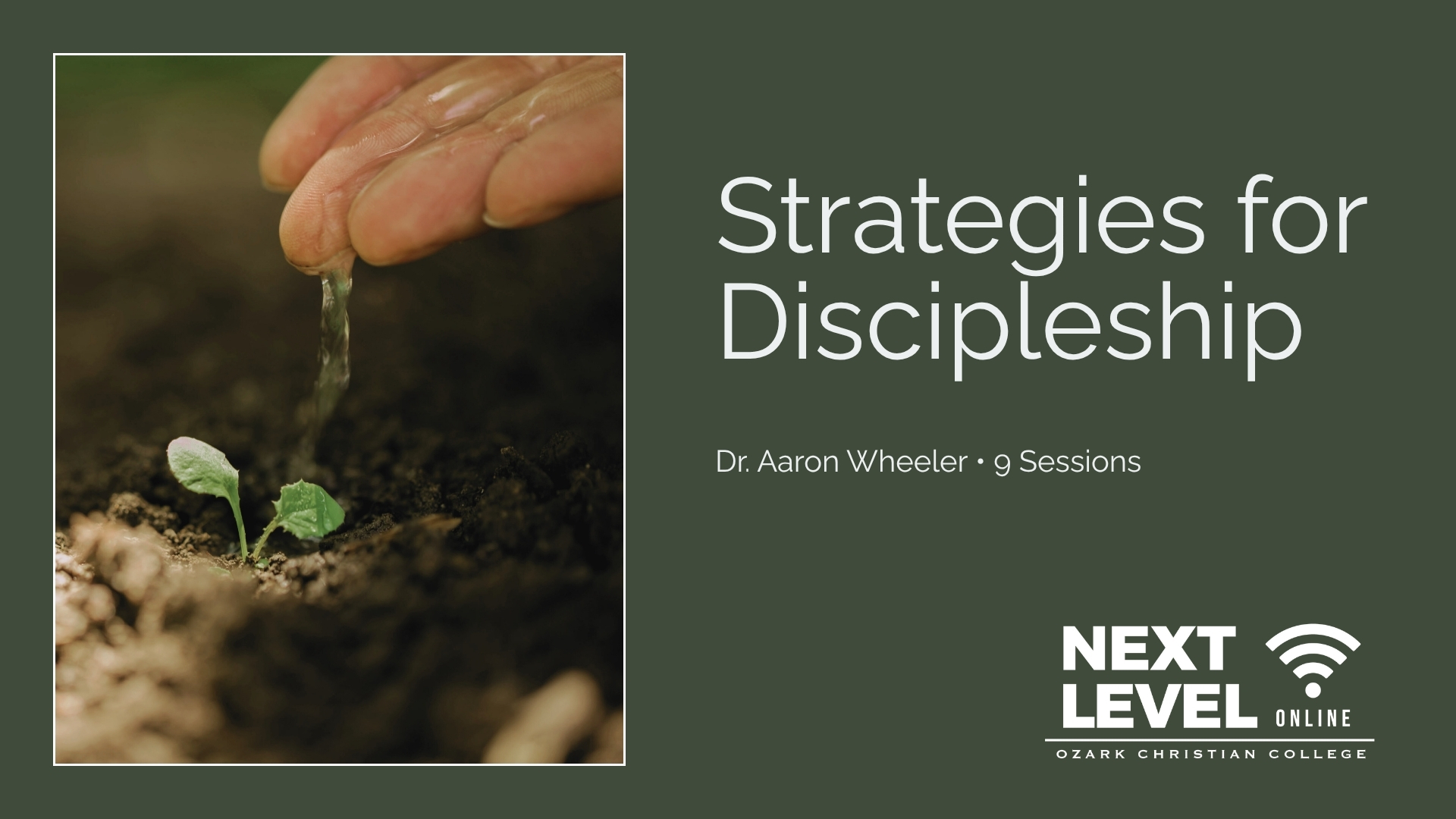 00 Strategies for Discipleship